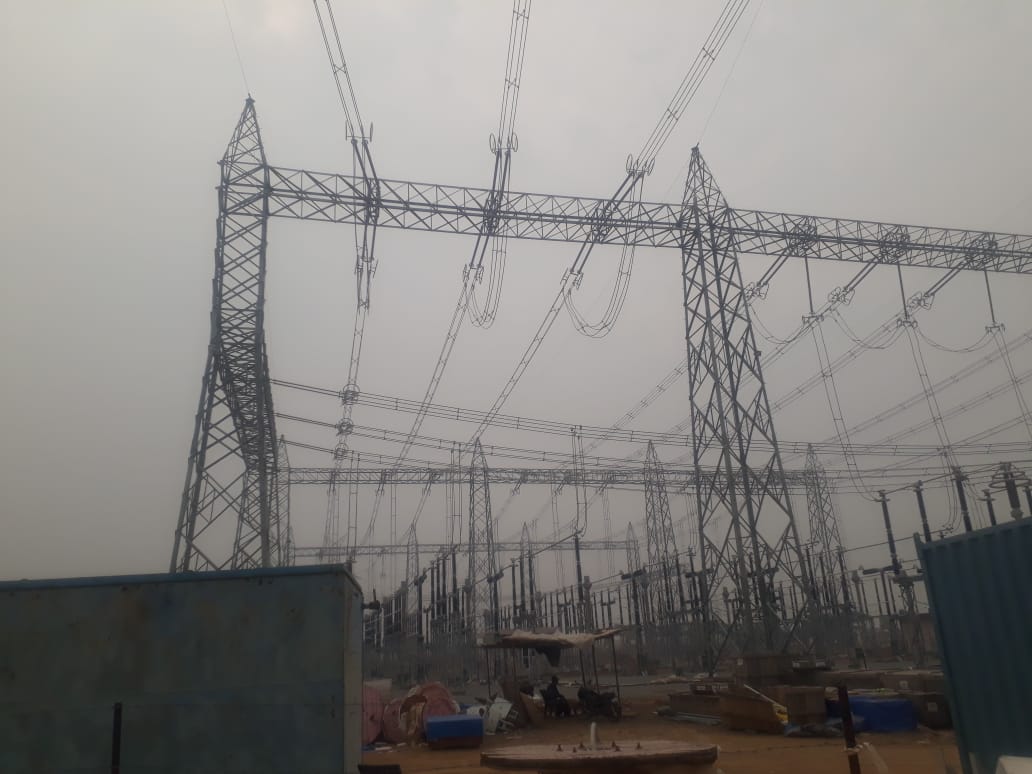 Completed 400kV Outdoor Switchyard